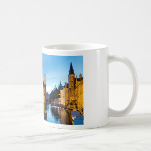 Caneca De Café Impressionante! Medieval Bruges Belgium - Foto Pro