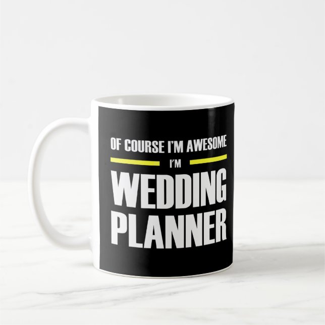 Caneca De Café Impressionante Planner de Casamento (Esquerda)