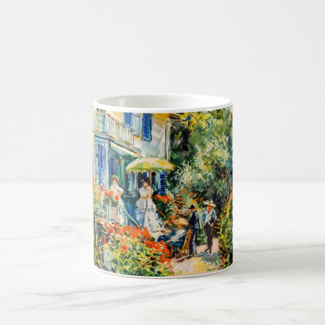 Caneca De Café Impressionist Garden Art Mug Country House Gatheri (Centro)