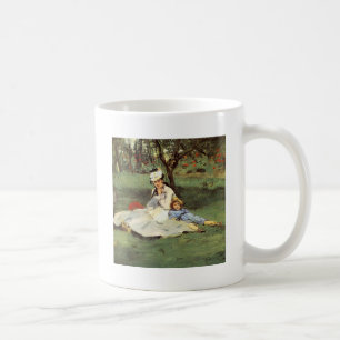 Caneca De Café Impressionista Manet Pintura da Família Francesa