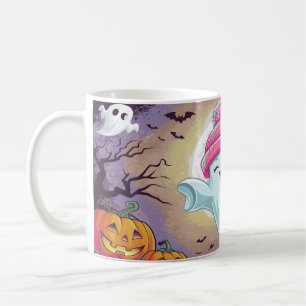 Caneca De Café Impressões e Padrões artísticos, Dia das Bruxas