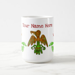 Caneca De Café Imprima o nativo americano inspirado