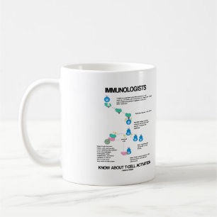 Caneca De Café Imunologistas Conhecem Ativação de Células T