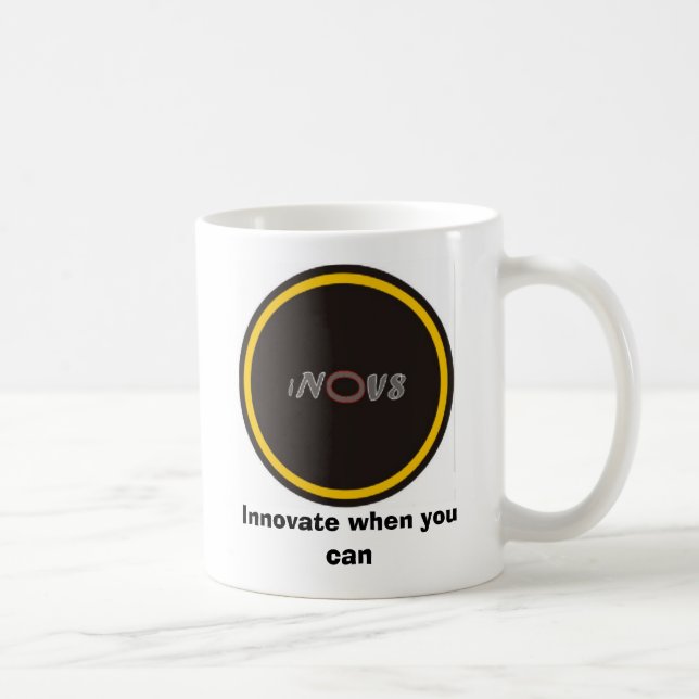 Caneca De Café in0v8, inovam quando você pode (Direita)