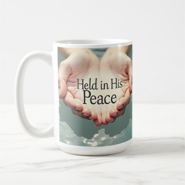 Caneca De Café In His Peace Mug (Esquerda)