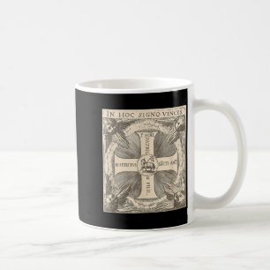 Caneca De Café In Hoc Signo Vinces Cordeiro De Deus Neste Sinal C