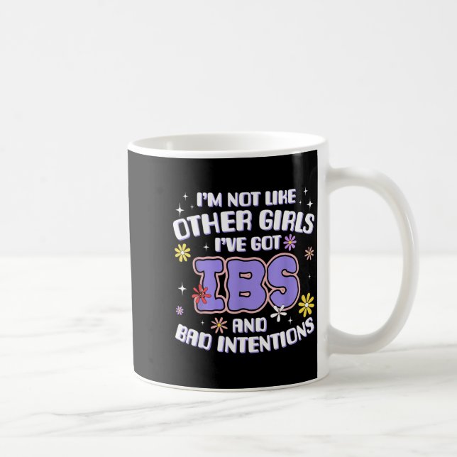 Caneca De Café Inappropriate Funny Ibs Meme Embarring Adult Humor (Direita)