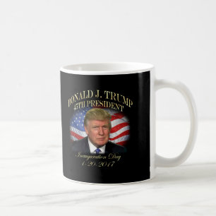 Caneca De Café Inauguração do presidente Donald Trump