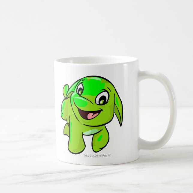 Caneca De Café Incandescência de Poogle (Direita)
