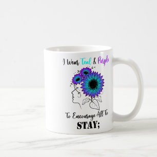 Caneca De Café Incentivar Todos A Manter A Prevenção Do Suicídio
