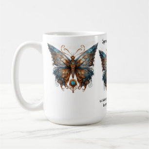 Caneca De Café Incentivo à borboleta