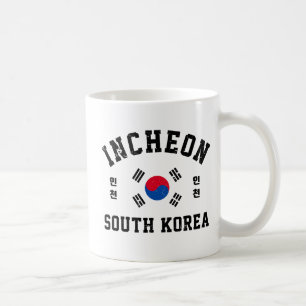 Caneca De Café Incheon Coreia do Sul
