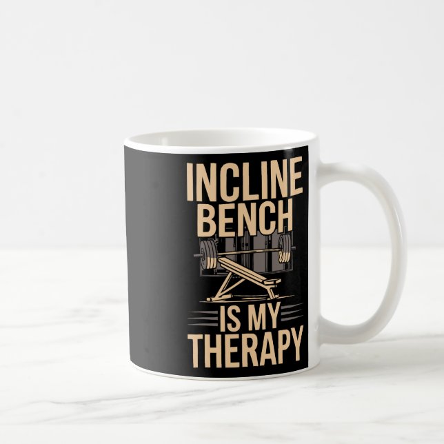 Caneca De Café Incline Bench Press Bodybuilding Malhação Workout (Direita)