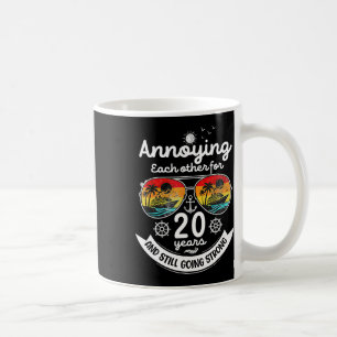 Caneca De Café Incomodando um ao outro 20 Ano 20º Aniversário de