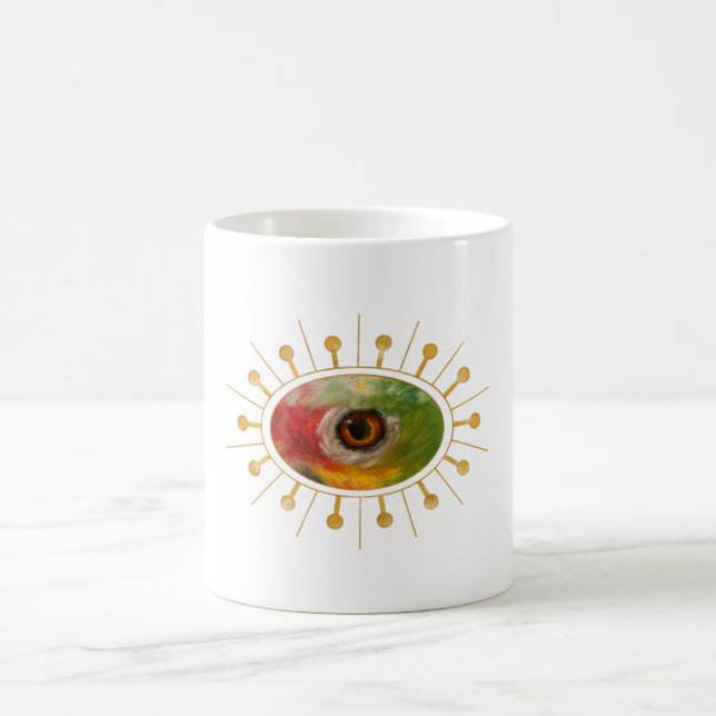 Caneca De Café Incriminado Helmeted Hornbill (Centro)