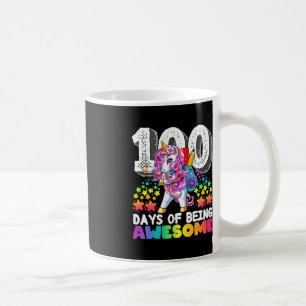 Caneca De Café Incrível 100 Dias de Faculdade Flexibindo Presente