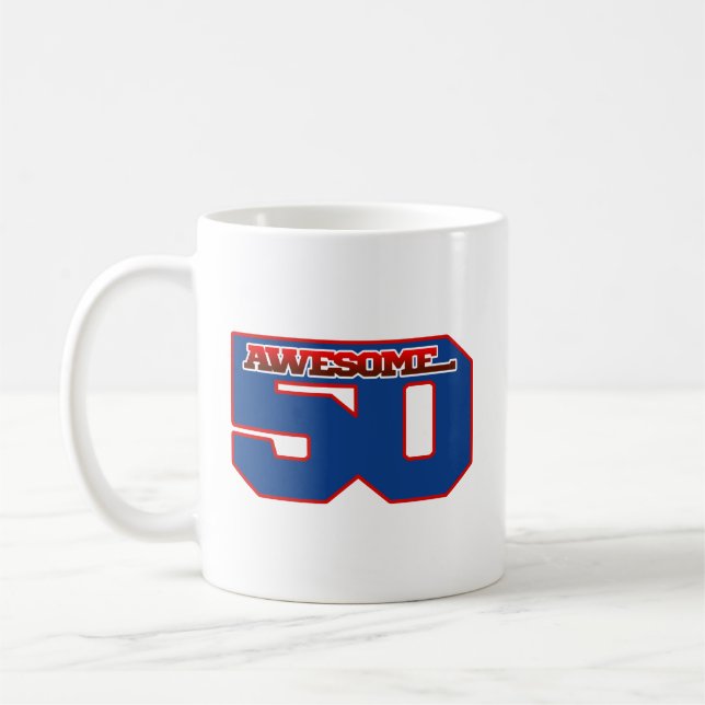 Caneca De Café incrível 50 (Esquerda)