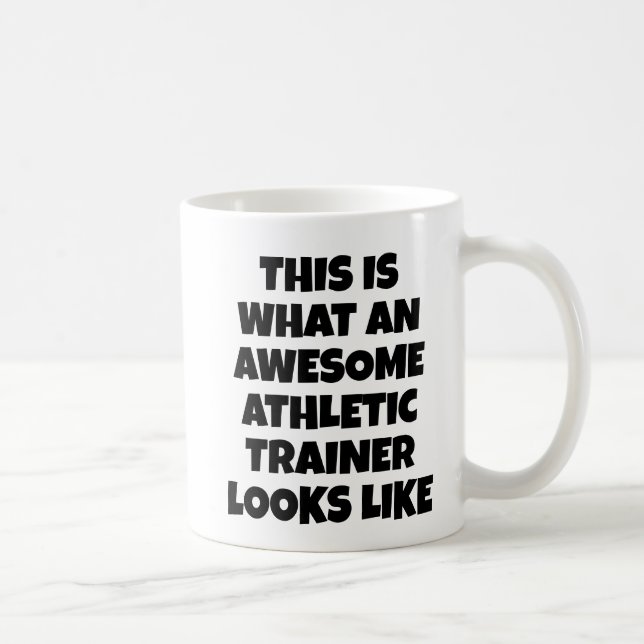 Caneca De Café Incrível Athletic Trainer Mug (Direita)