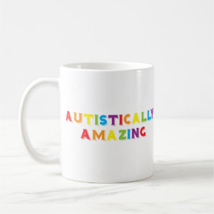 Caneca De Café Incrível Autisticamente