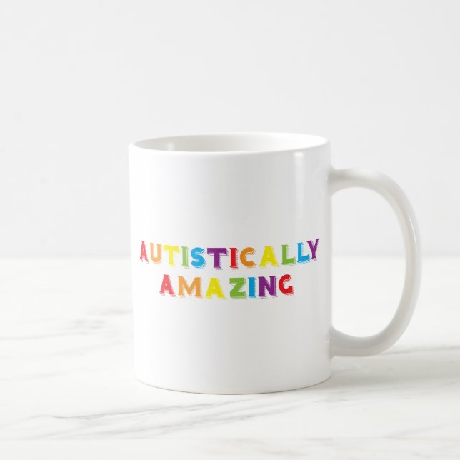 Caneca De Café Incrível Autisticamente (Direita)