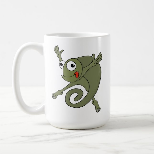 Caneca De Café Incrível Chameleon (Esquerda)
