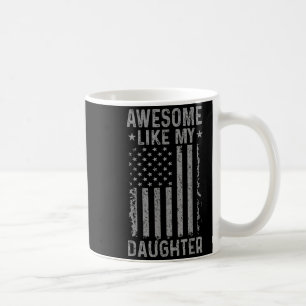 Caneca De Café Incrível Como Filha Pai Engraçado da Filha