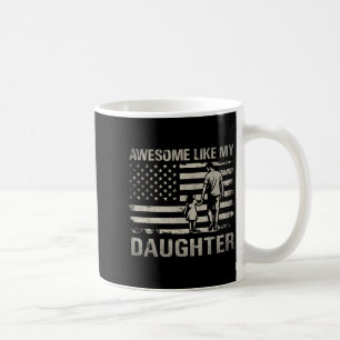 Caneca De Café Incrível como filha para homens papai adultos