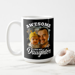 Caneca De Café Incrível Como Minha Filha Foto Personalizada do Pa