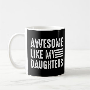 Caneca De Café Incrível Como Minha Piada Dia de os pais Filha Pai