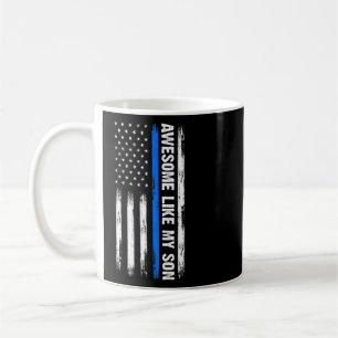 Caneca De Café Incrível Como O Meu Filho Filho Polícia