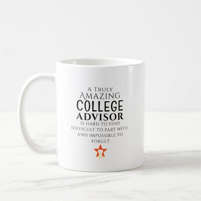 Caneca De Café Incrível Consultor de Faculdade Difícil de Encontr (Esquerda)