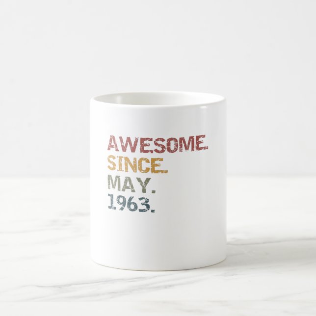 Caneca De Café Incrível desde maio de 1963 (Centro)