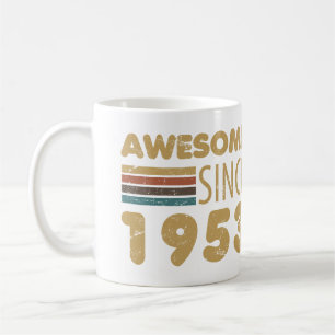 Caneca De Café Incrível desde o aniversário de 70 de 1953