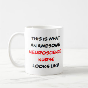 Caneca De Café incrível enfermeira de neurociências