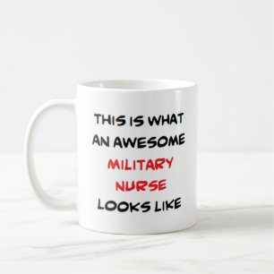 Caneca De Café incrível enfermeira militar