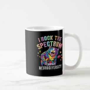 Caneca De Café Incrível Eu Balanço O Espectro Autismo Mãe Motivaç