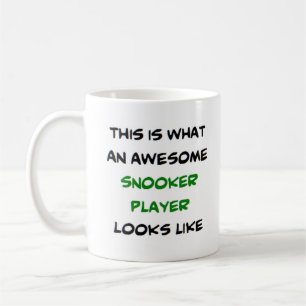 Caneca De Café incrível jogador de snooker