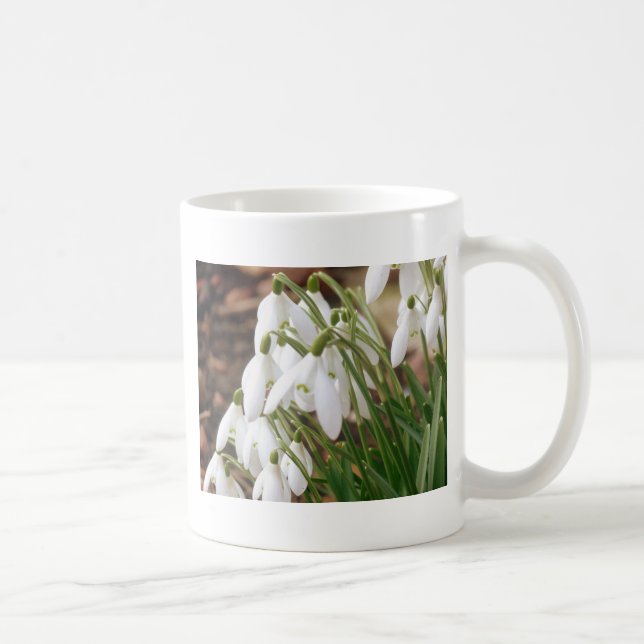 Caneca De Café Incrível queda de neve (Direita)