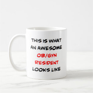 Caneca De Café incrível residente no ob gyn