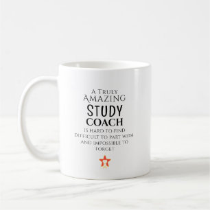 Caneca De Café Incrível Treinador De Estudo Difícil De Encontrar