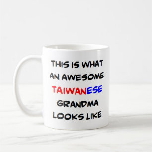 Caneca De Café incrível vovó taiwanesa Mug