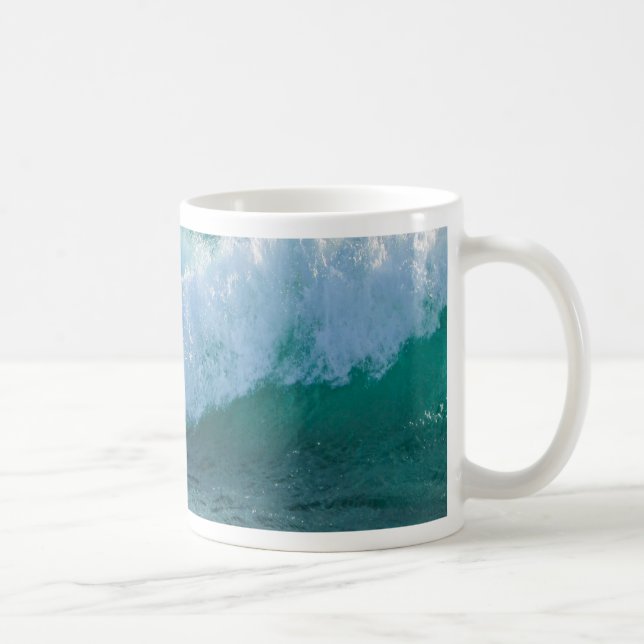 Caneca De Café Incrível Wave mar costa mar náutica natureza (Direita)
