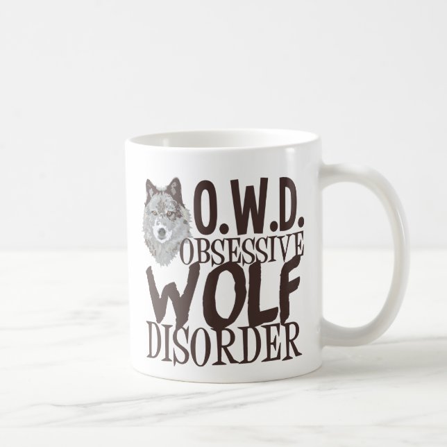 Caneca De Café Incrível Wolf (Direita)