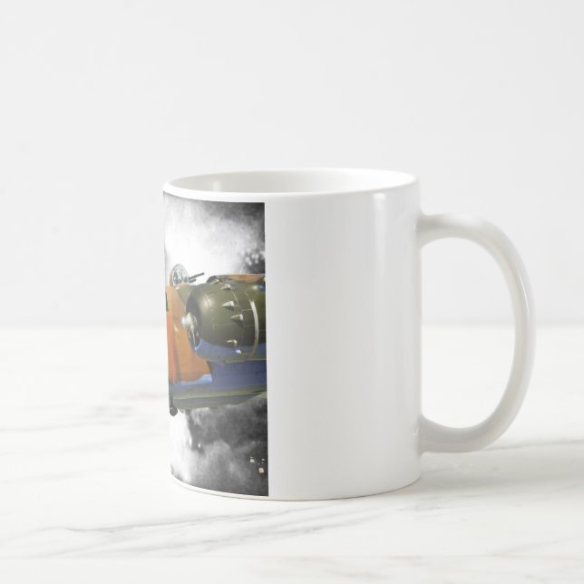 Caneca De Café Incursores B-25 de Doolittles (Direita)