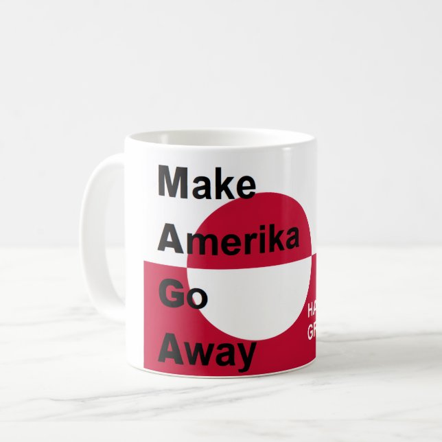 Caneca De Café Independant Greenland (Frente Esquerda)