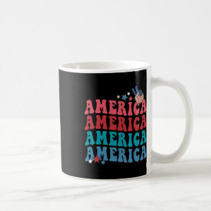 Caneca De Café Independência Patriótica Americana Quarto De Julho