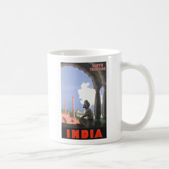 Caneca De Café Índia-1927 (Direita)