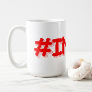 Caneca De Café "#Índia" Design. Comprar Agora