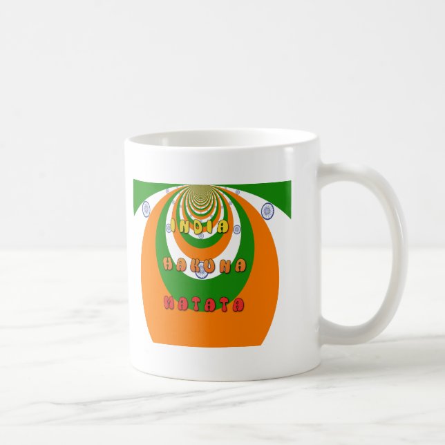 CANECA DE CAFÉ ÍNDIA MATATA HAKUNA (Direita)