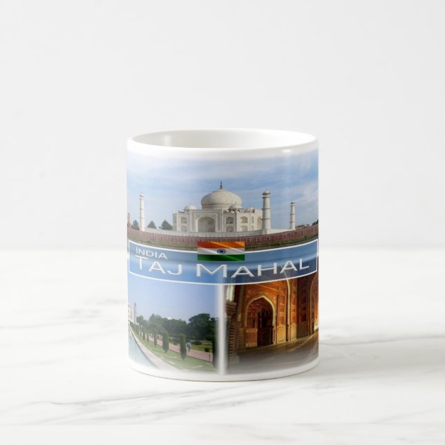 Caneca De Café Índia - Taj Mahal - (Centro)